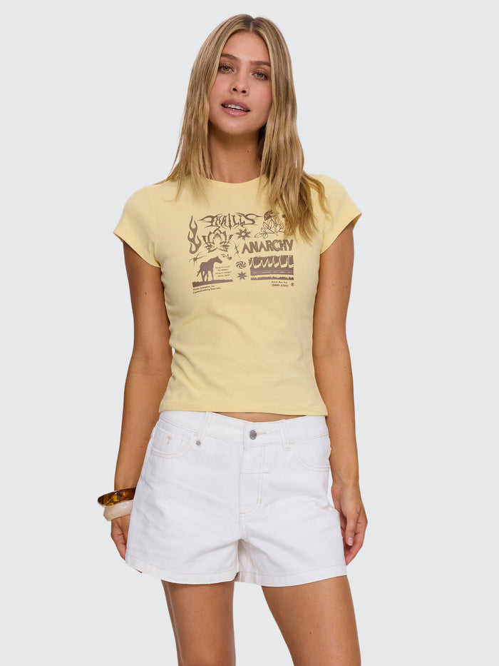 Mind Over Matter Club Tee - Sunlight 4