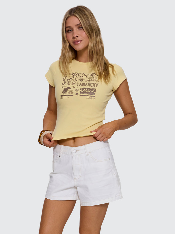 Mind Over Matter Club Tee - Sunlight 4