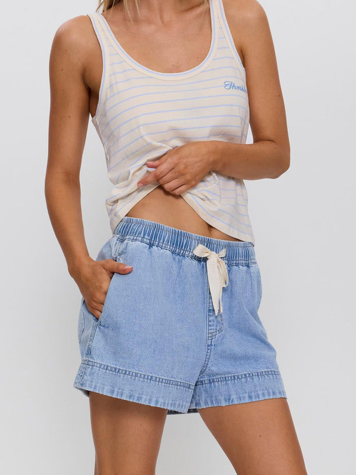 Kayla Short - Light Dust Blue 4