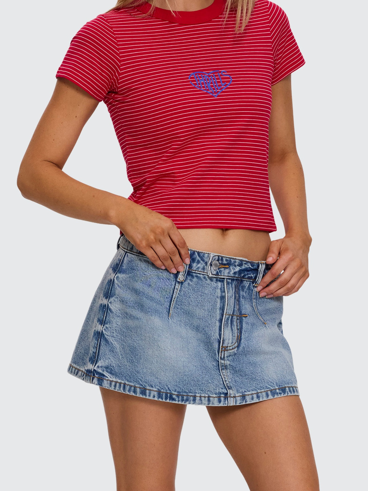 Brady Low Rise Skort - Clam Bake Blue 4