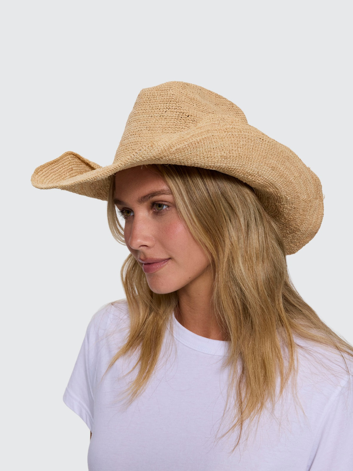 Thrills Cowboy Hat - Straw One Size