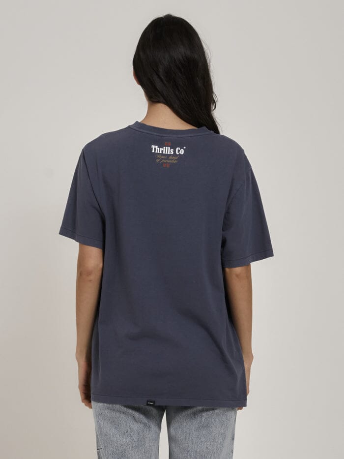 Heavy Strength Merch Fit Tee - Vintage Navy