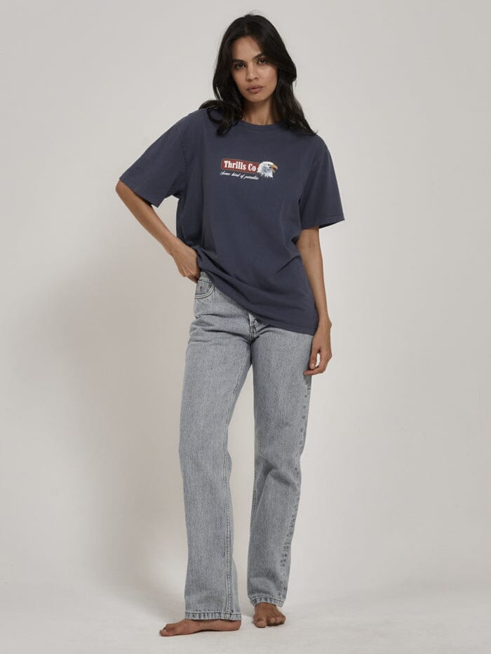 Heavy Strength Merch Fit Tee - Vintage Navy