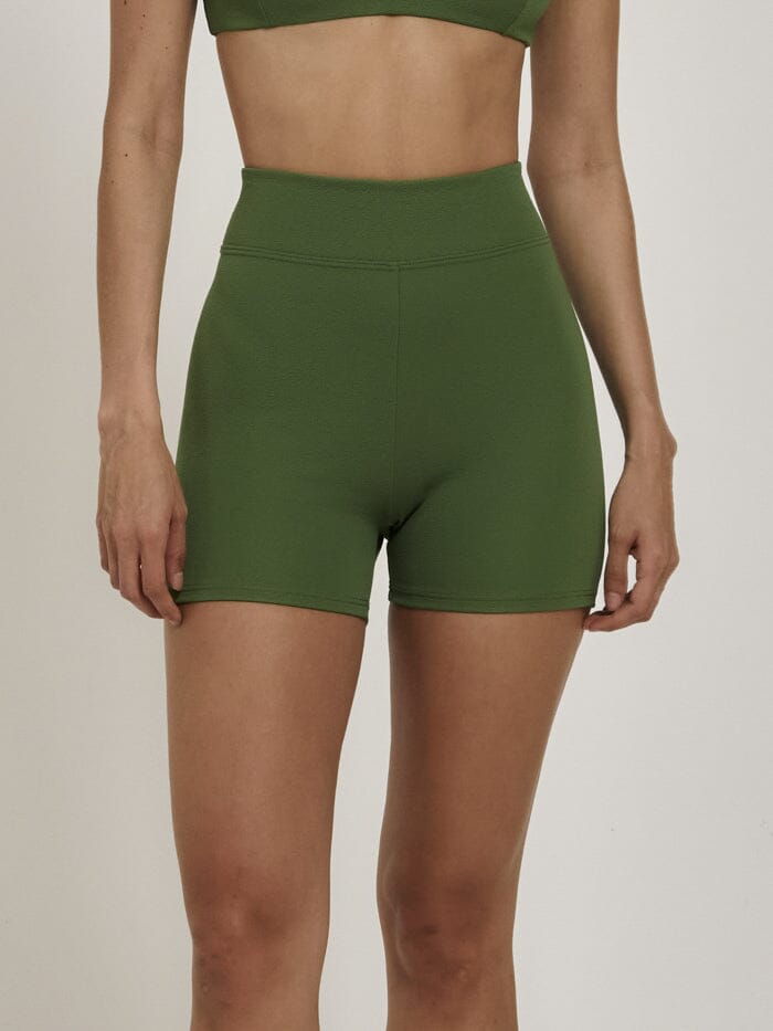 Green flowy clearance shorts