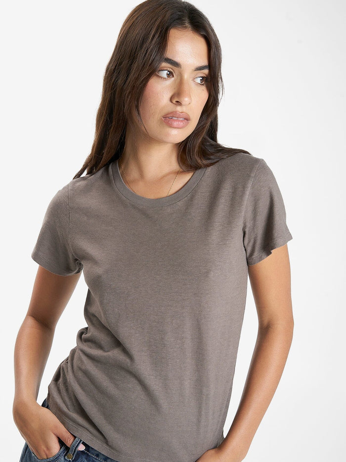 Hemp Everyday Tee - Light Canteen 4