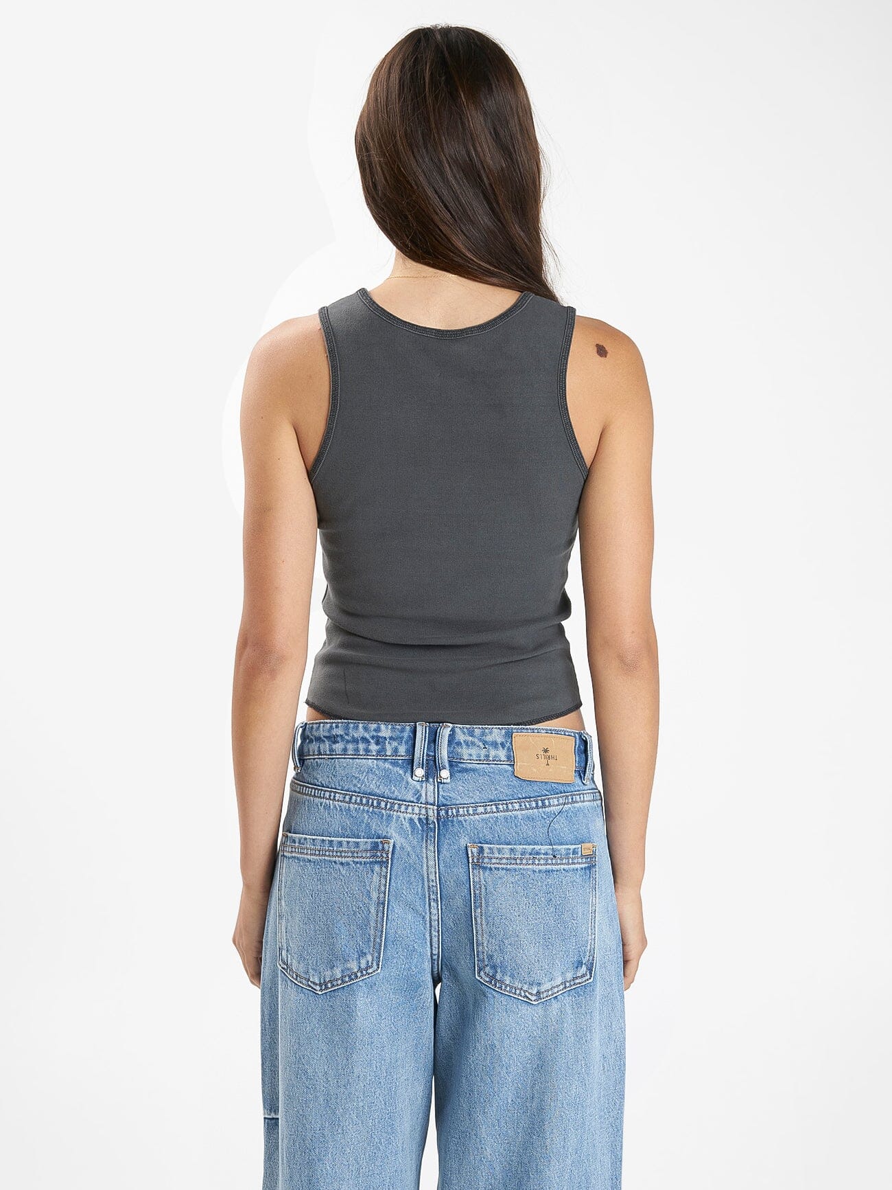 Built For Speed Curve Tank - Merch Black 4