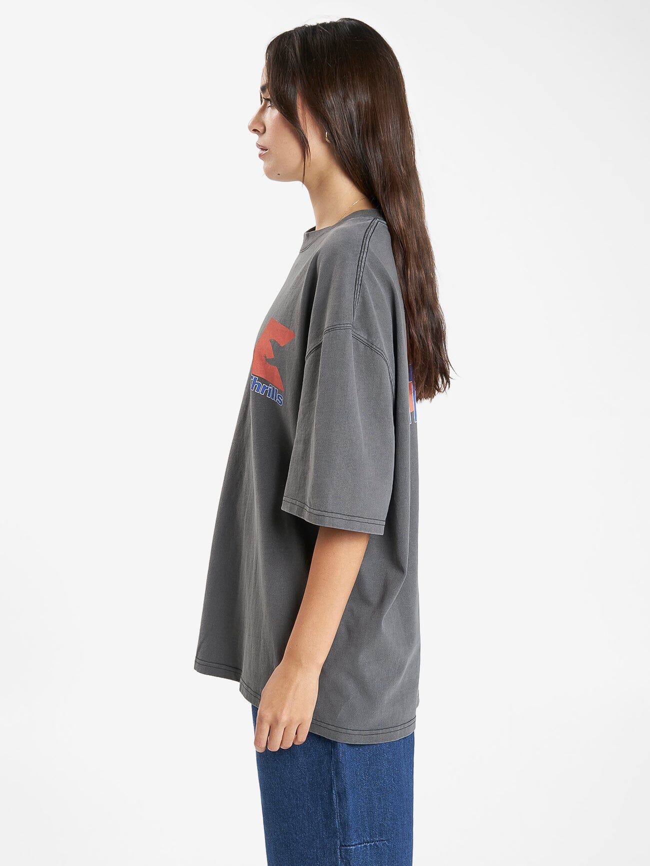 United Front Oversized Tee - Merch Black 4