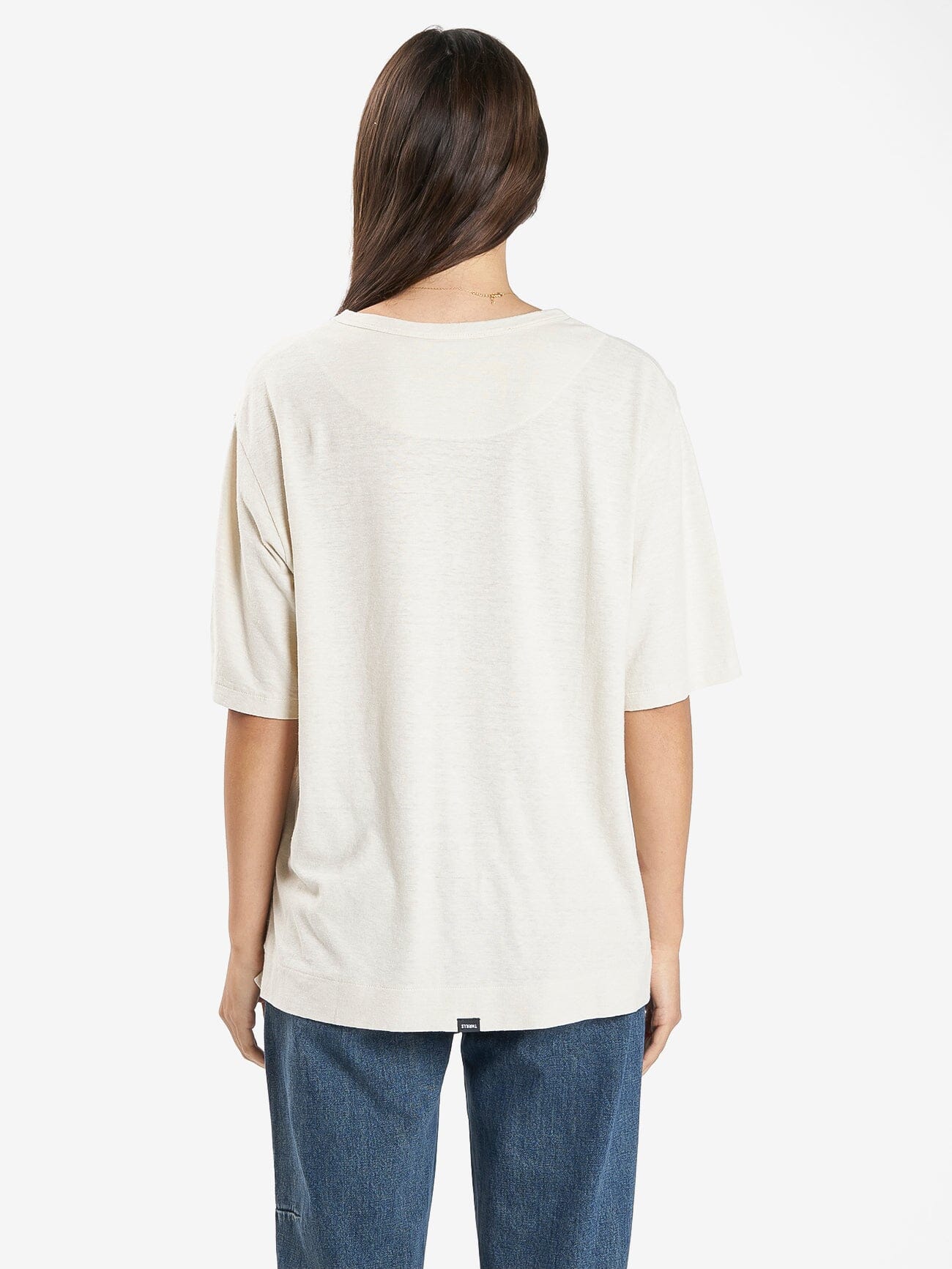 Paradox Gardens Hemp Box Tee - Soft Tan 4