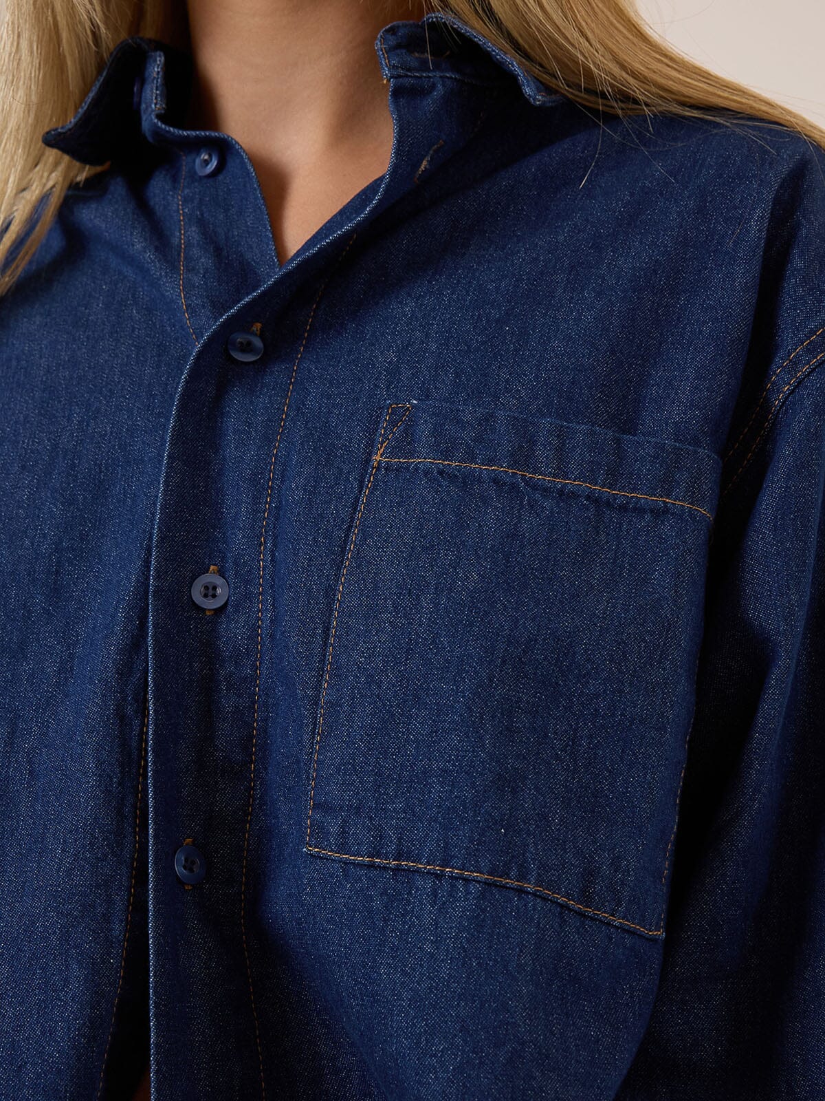 Austin Denim Shirt - Double Indigo Rinse 4