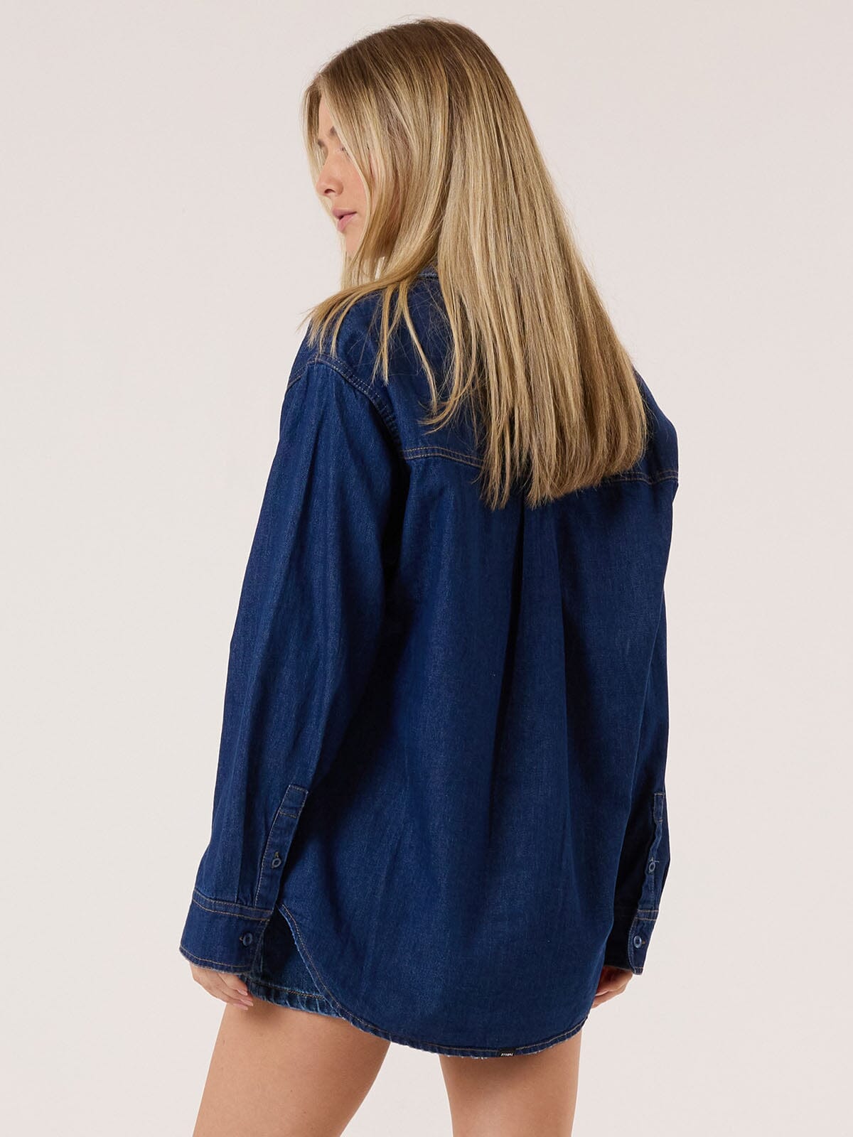 Austin Denim Shirt - Double Indigo Rinse 4