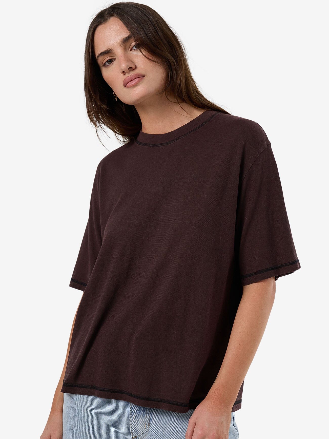 Hemp Square Tee - Java 4