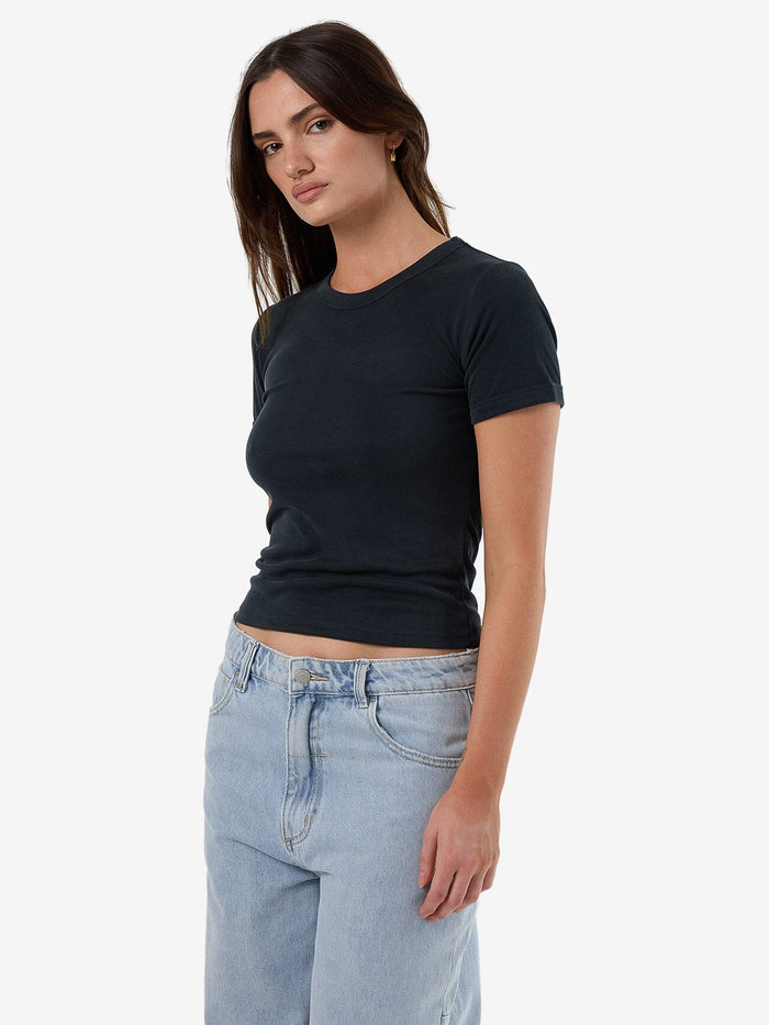 TC Micro Rib Tee - Shadow