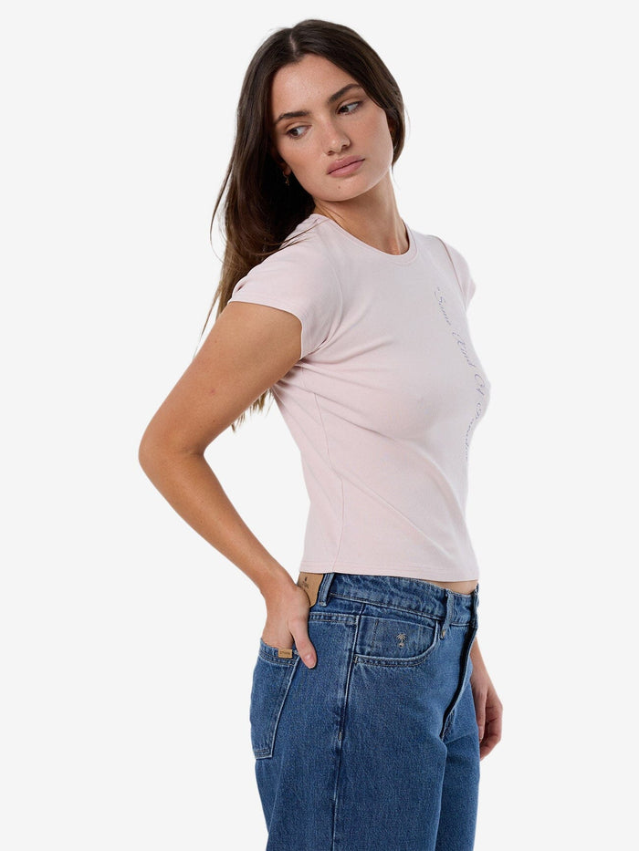 Suspended In Time Club Tee - Mauve Chalk 4