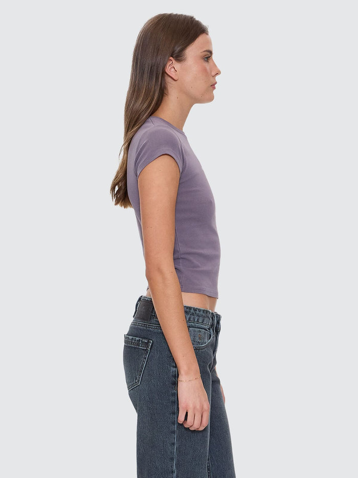 Do Not Limit Your Mind Club Tee - Purple Ash 4