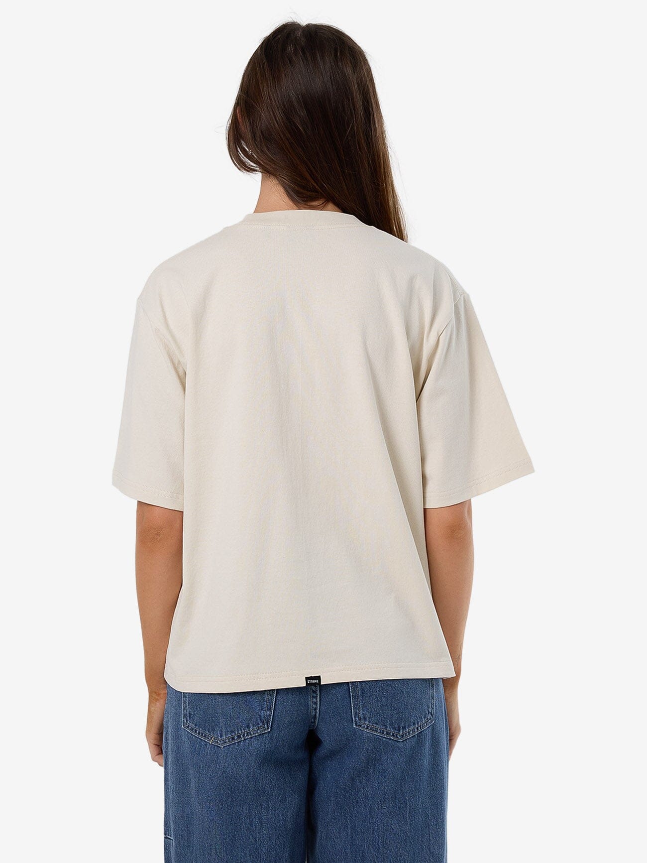 Flower Trip Square Tee - Heritage White 4