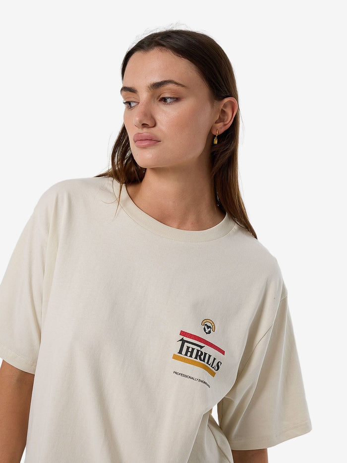 Responsible Thrills Merch Tee - Heritage White 4