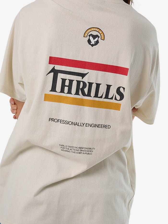 Responsible Thrills Merch Tee - Heritage White 4