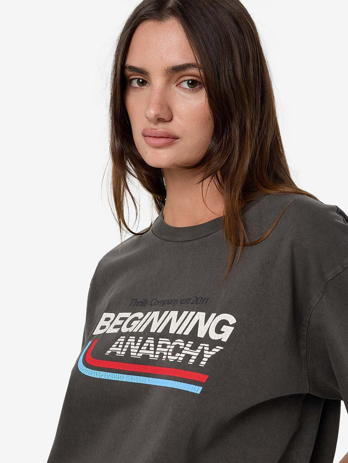 Beginning Anarchy Merch Tee - Merch Black 4