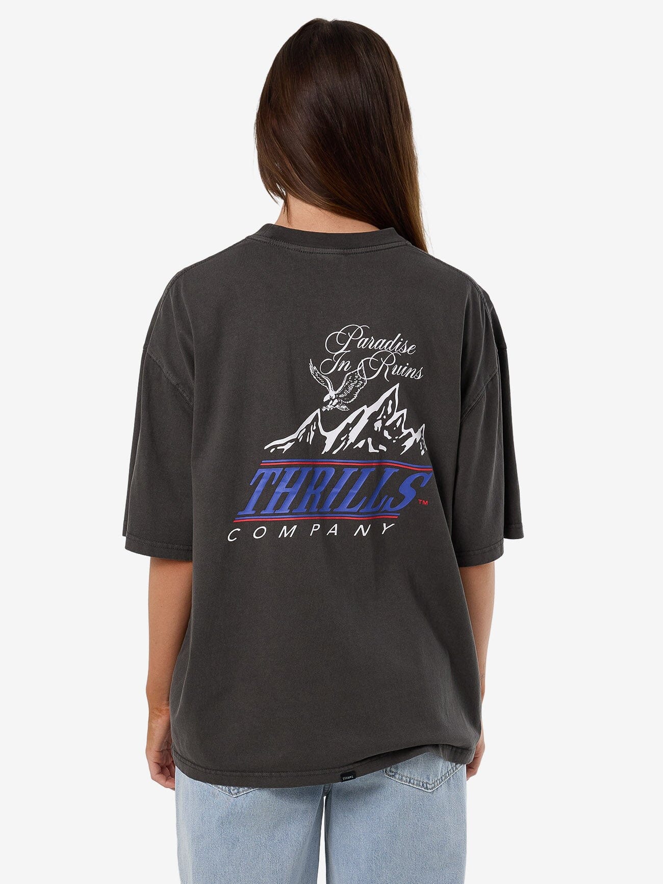 When It Hits Your Lips Oversized Tee - Merch Black 4