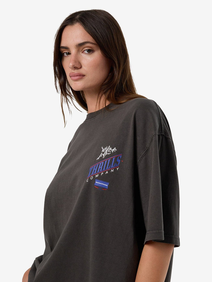 When It Hits Your Lips Oversized Tee - Merch Black 4