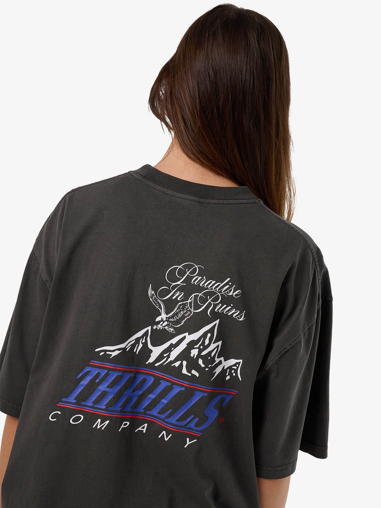 When It Hits Your Lips Oversized Tee - Merch Black 4