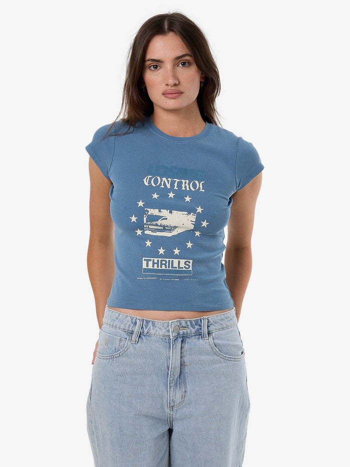 Losing Control Club Tee - Storm Blue