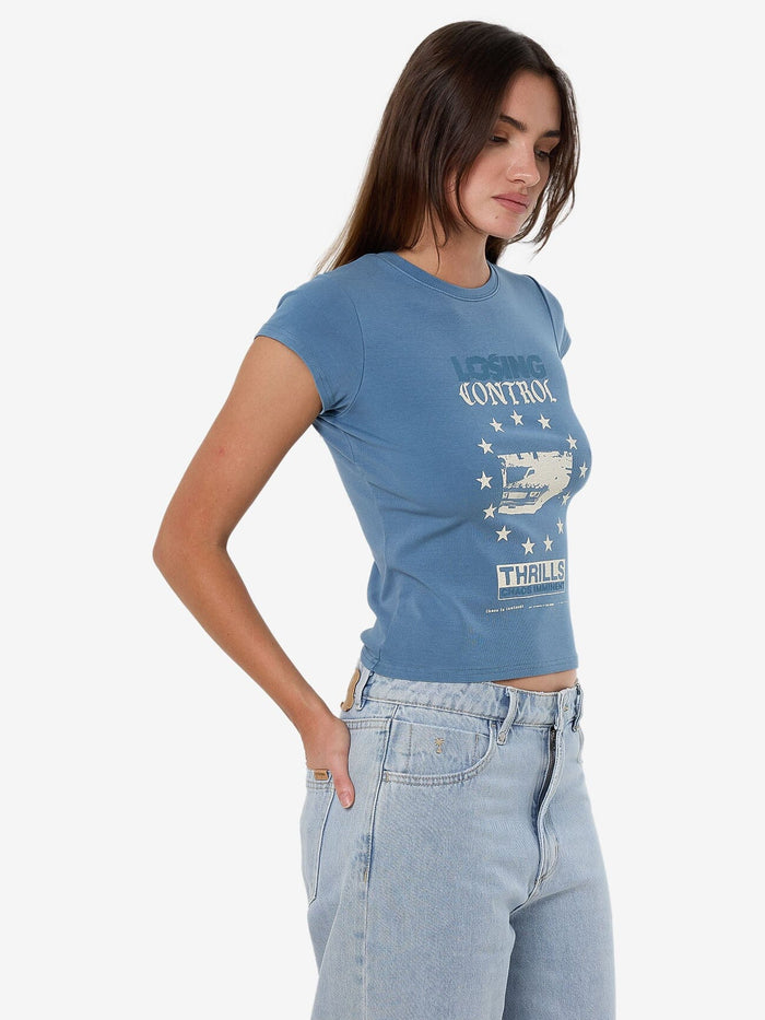Losing Control Club Tee - Storm Blue