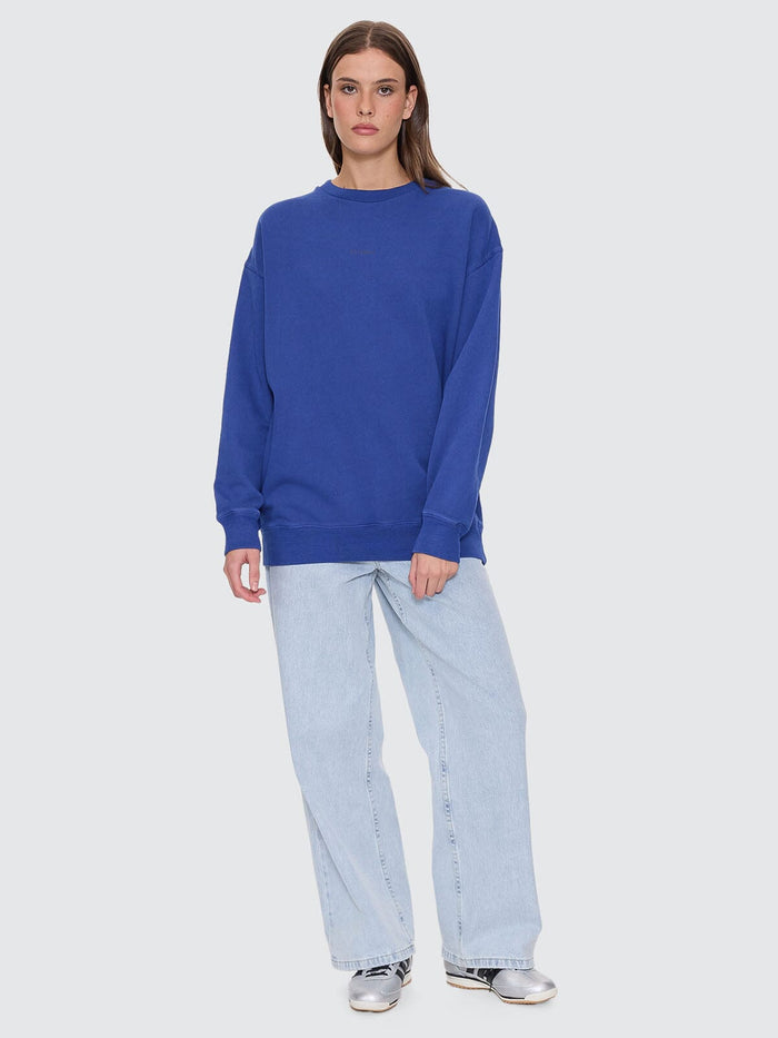 Minimal Thrills Slouch Crew - New Royal 4