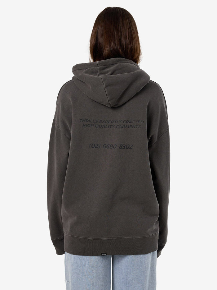 Beginning Anarchy Slouch Hood - Merch Black 4