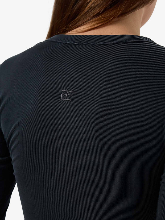 Ryden Micro Rib Top - Shadow 4