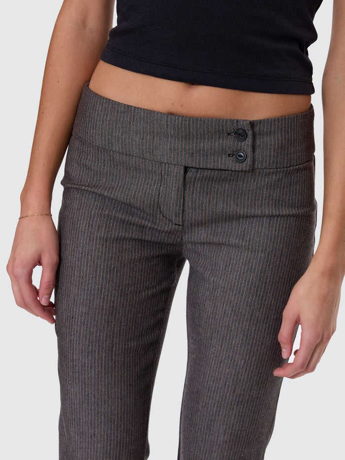 Ritual Stripe Pant - Carbon 4