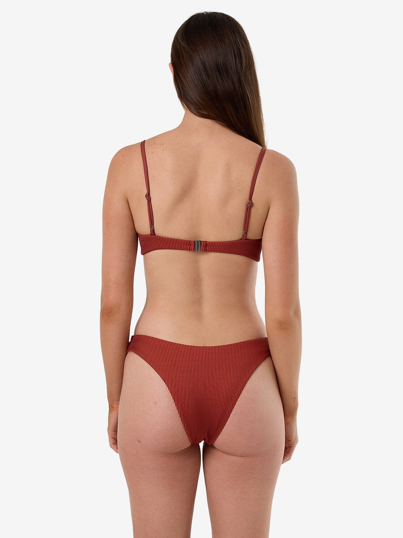 Alba Rib Underwire Bikini Top - Harissa 4