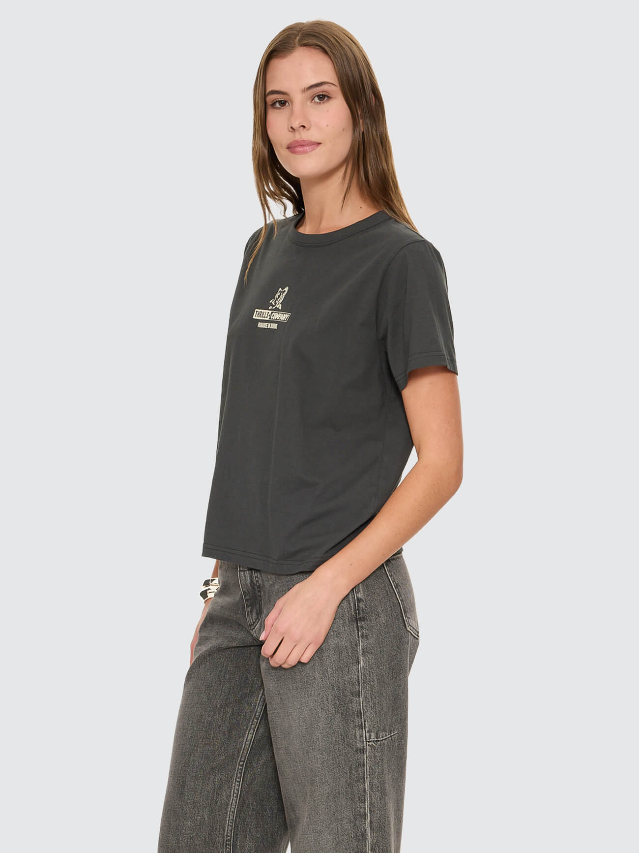 Risen Relaxed Tee - Carbon
