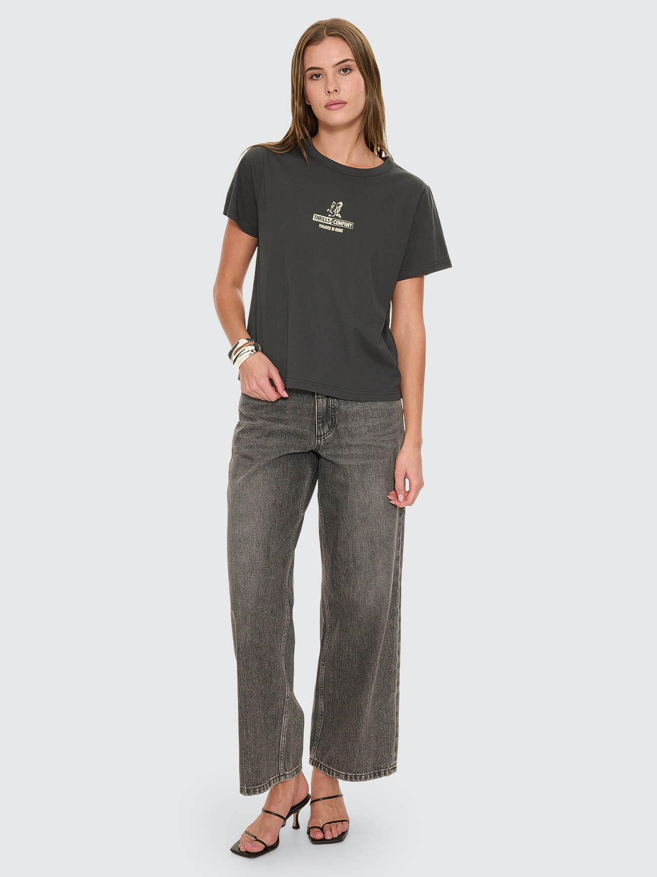 Risen Relaxed Tee - Carbon