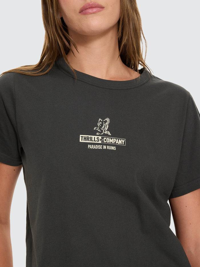Risen Relaxed Tee - Carbon