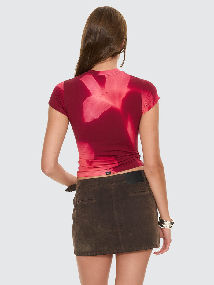 Nightbloom Club Tee - Garnet Orchid