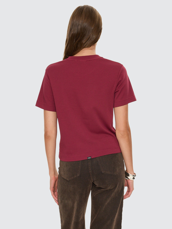 Nightbloom Essential Tee - Garnet Orchid