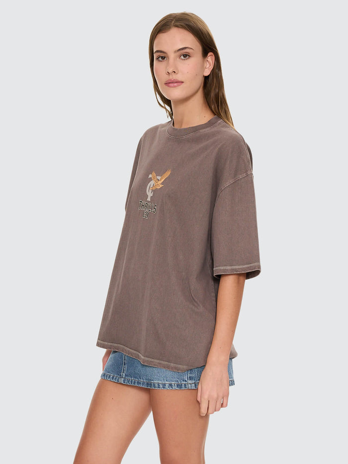 Take It Easy Oversized Tee - Clay Smoke 4