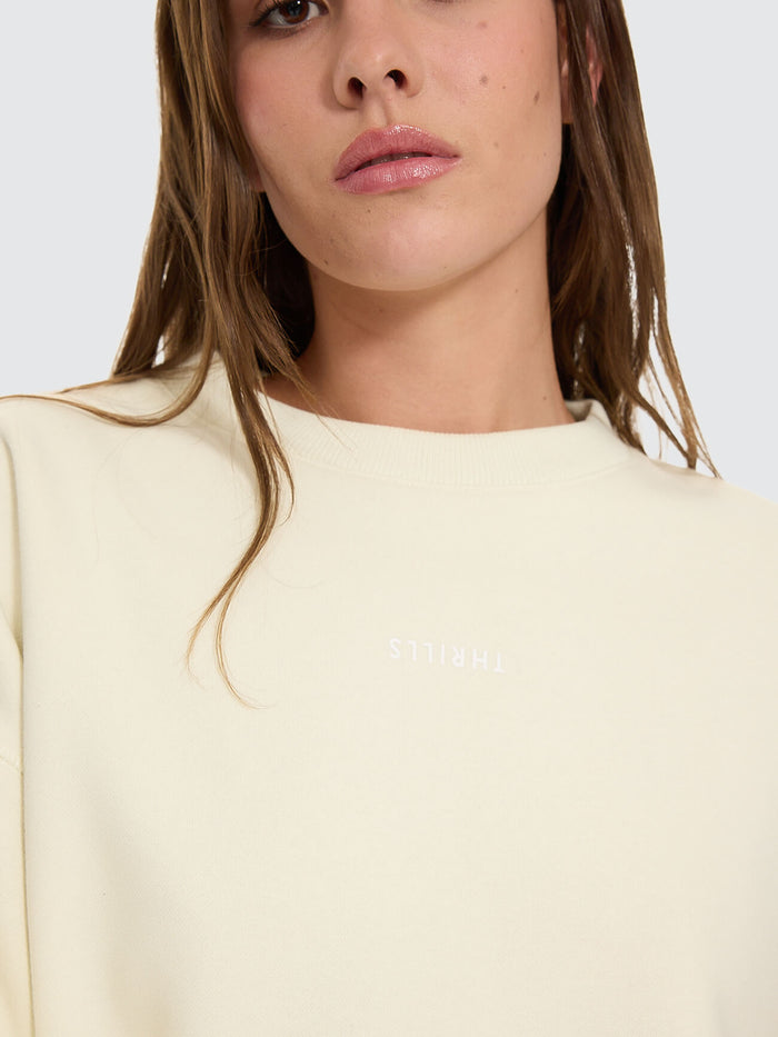 Minimal Thrills Slouch Crew - Butter Cream 4