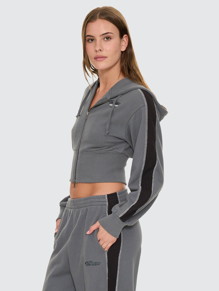 Division 011 Zip Hood Fleece - Petrol 4