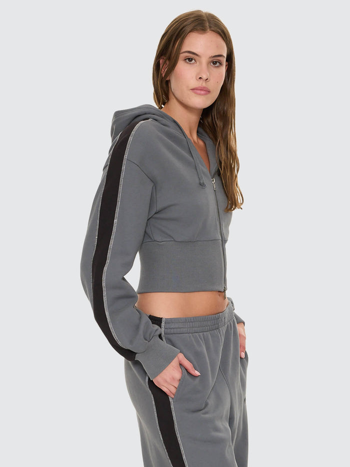 Division 011 Zip Hood Fleece - Petrol 4