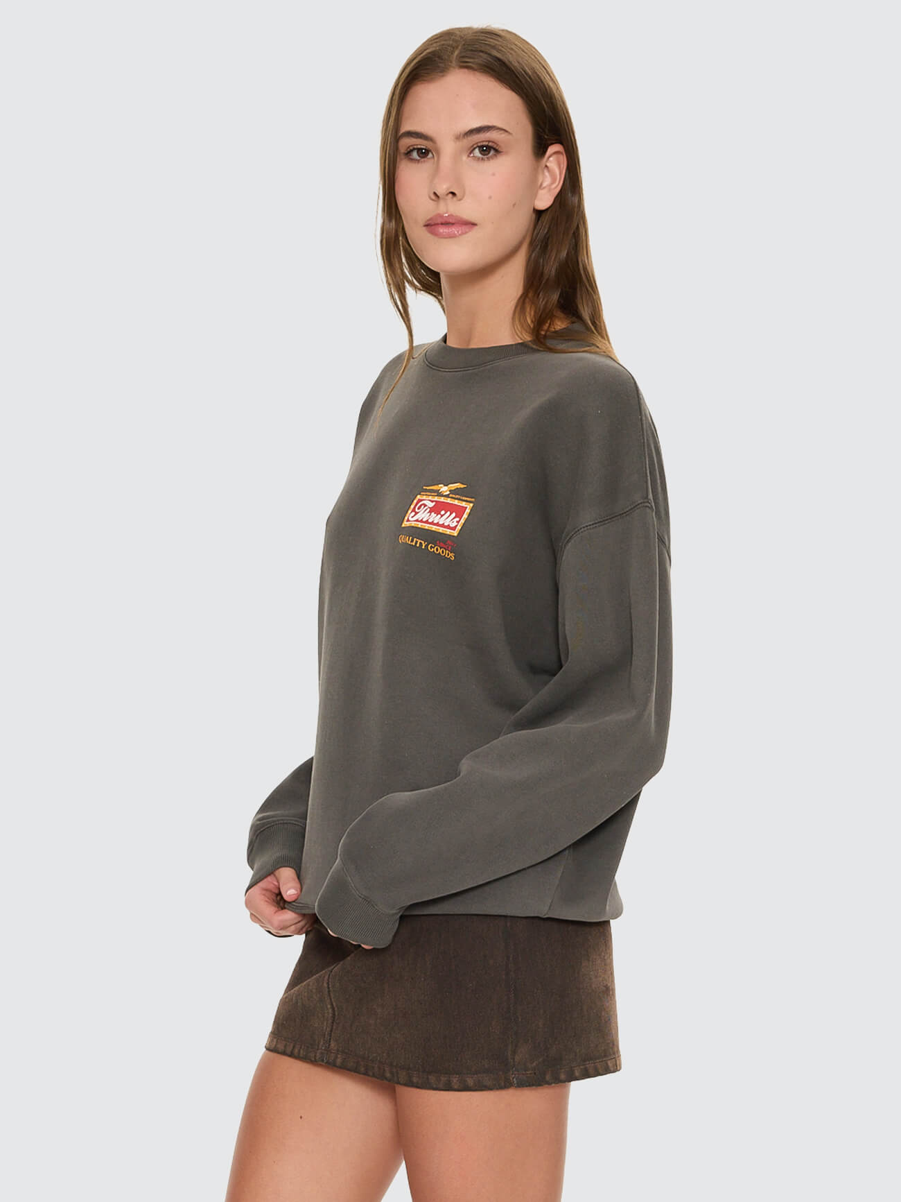 Make Em Tough Slouch Crew - Merch Black 4