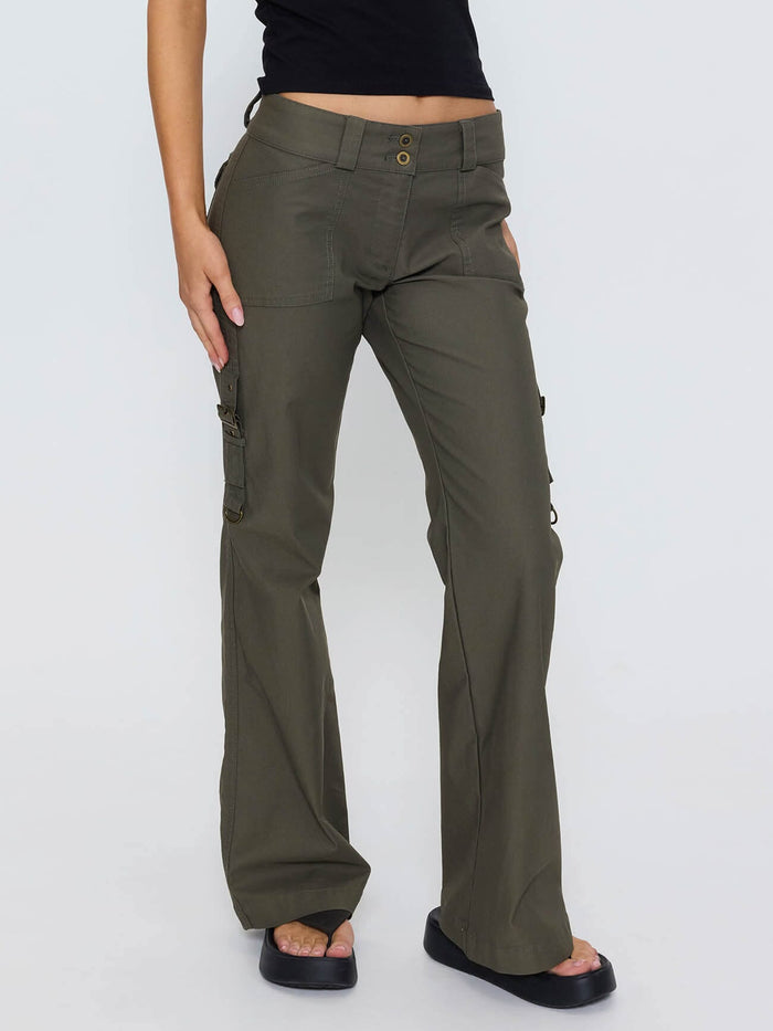 Jordana Low Rise Pant - Tarmac 4