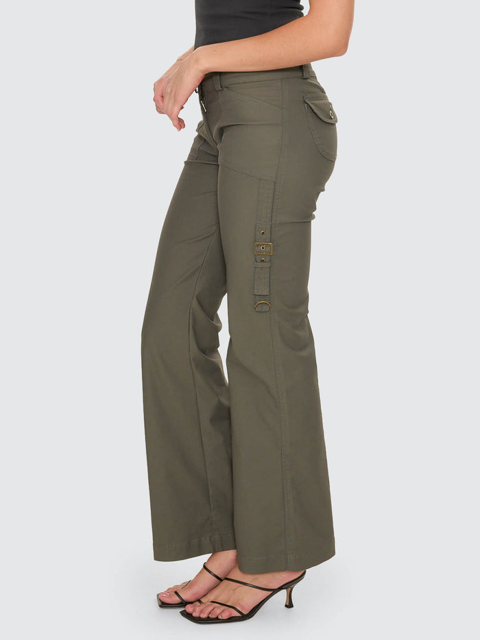 Jordana Low Rise Pant - Tarmac