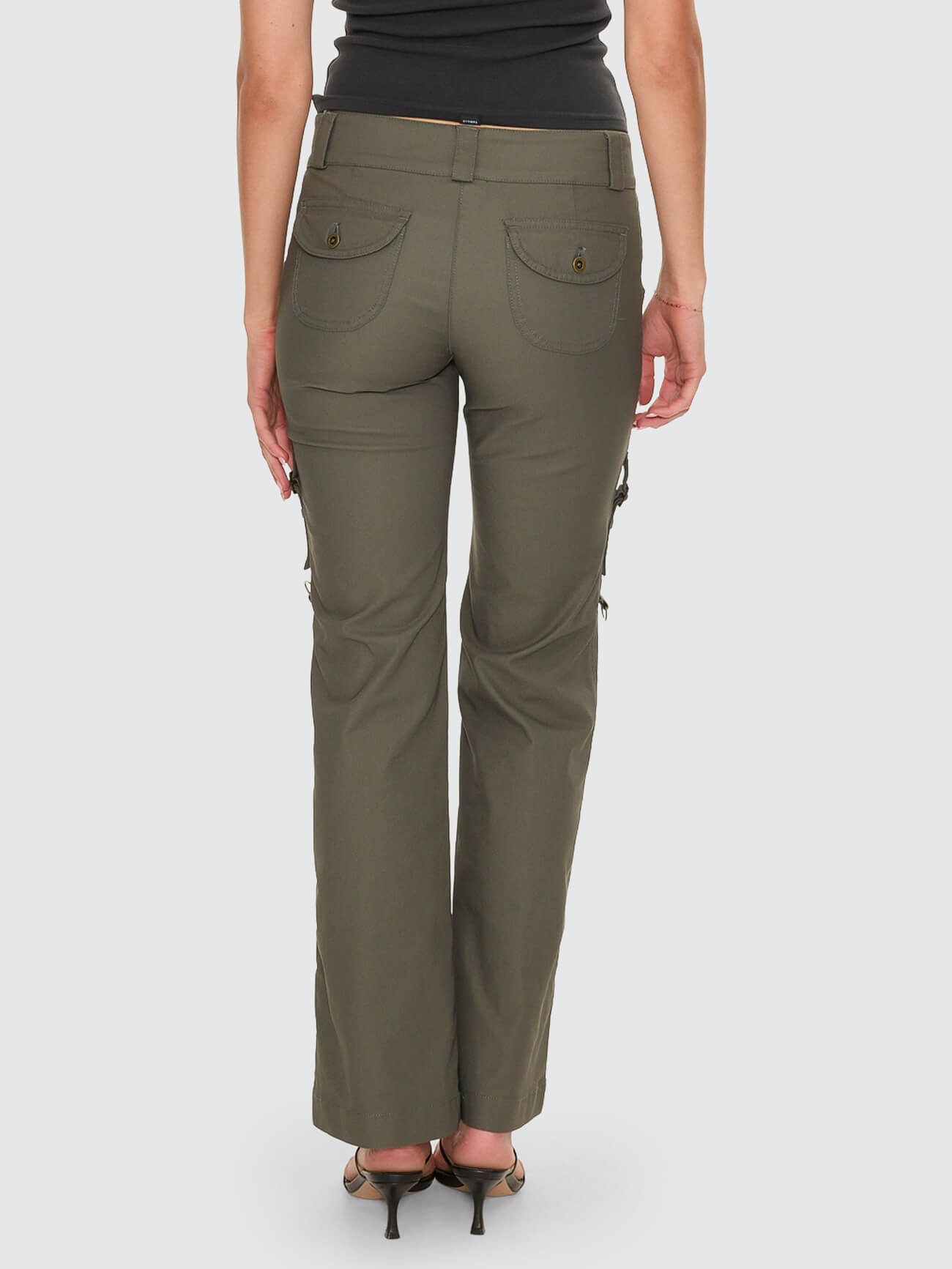 Jordana Low Rise Pant - Tarmac