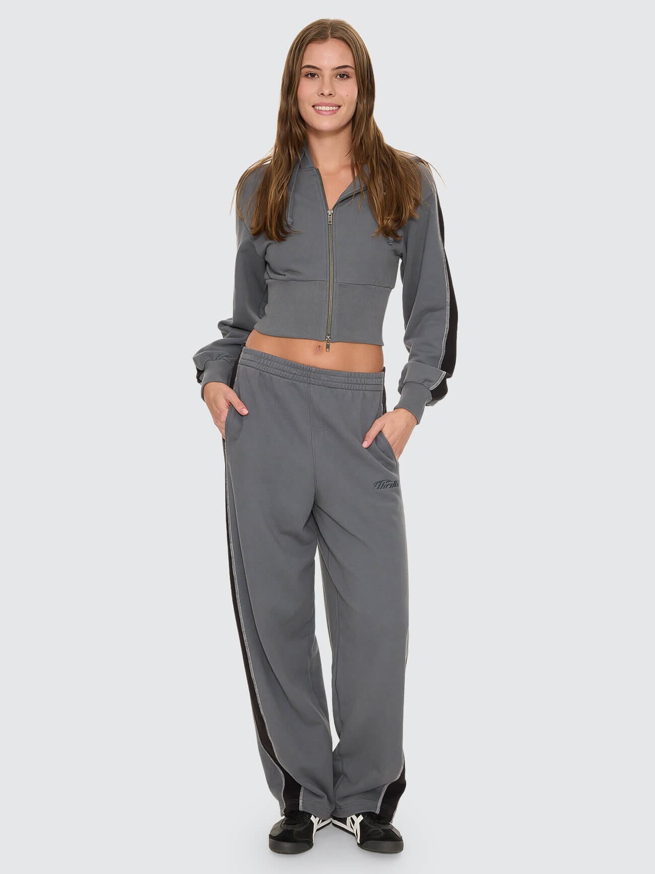 Division 011 Panelled Track Pant - Petrol 4