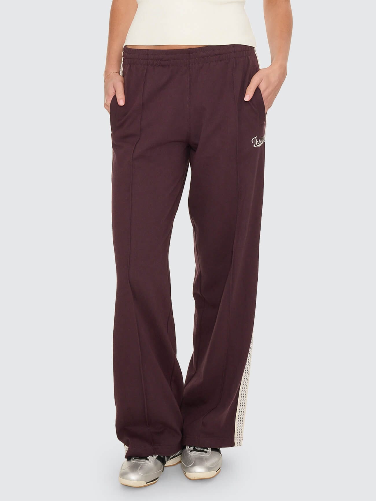 Off Track Pant - Aubergine 4