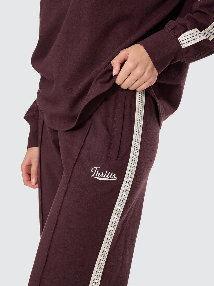 Off Track Pant - Aubergine 4
