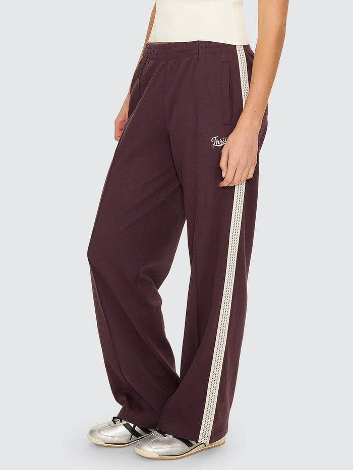 Off Track Pant - Aubergine 4