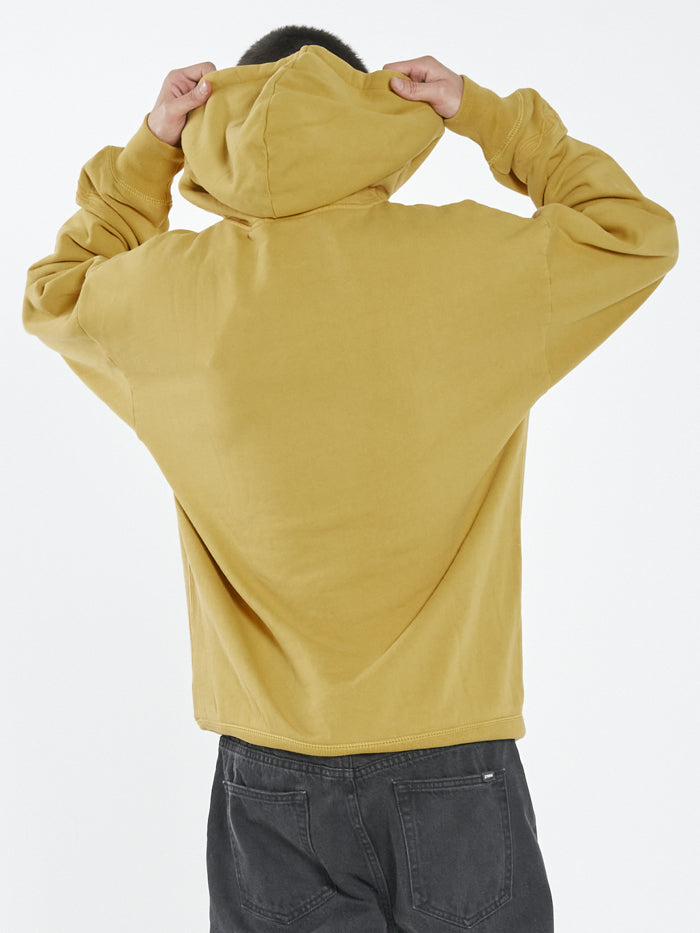 Lords Slouch Pull On Hood - Mineral Yellow
